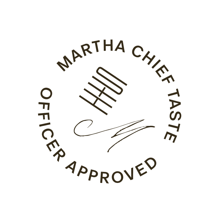 Martha Chief Taste Officer Approved