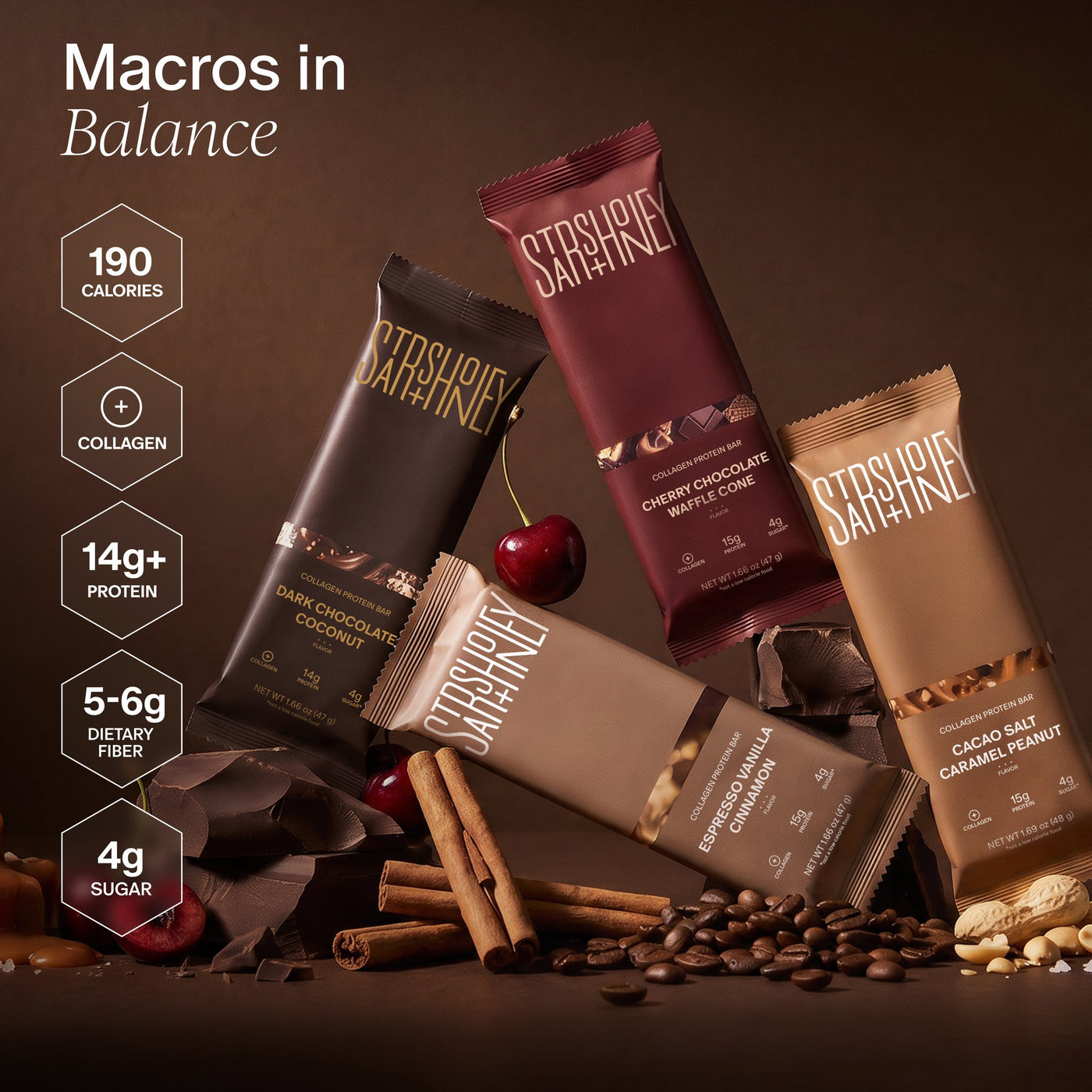 Macros — protein, collagen, sugar