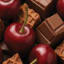 swatch for Cherry Chocolate Waffle Cone