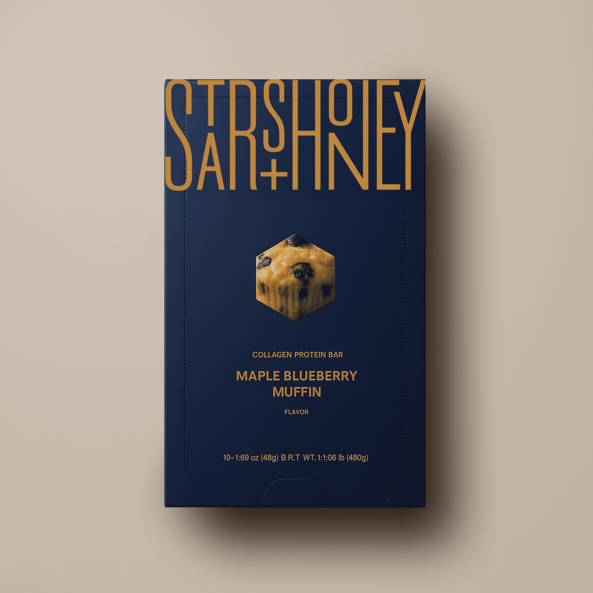 Product Image number 3 for Stars + Honey | The Protein Bar – Maple Blueberry Muffin, All natural ingredients with added collagen, Gluten Free, Dairy Free, Soy Free, No Seed Oils, and No Sugar Alcohols.