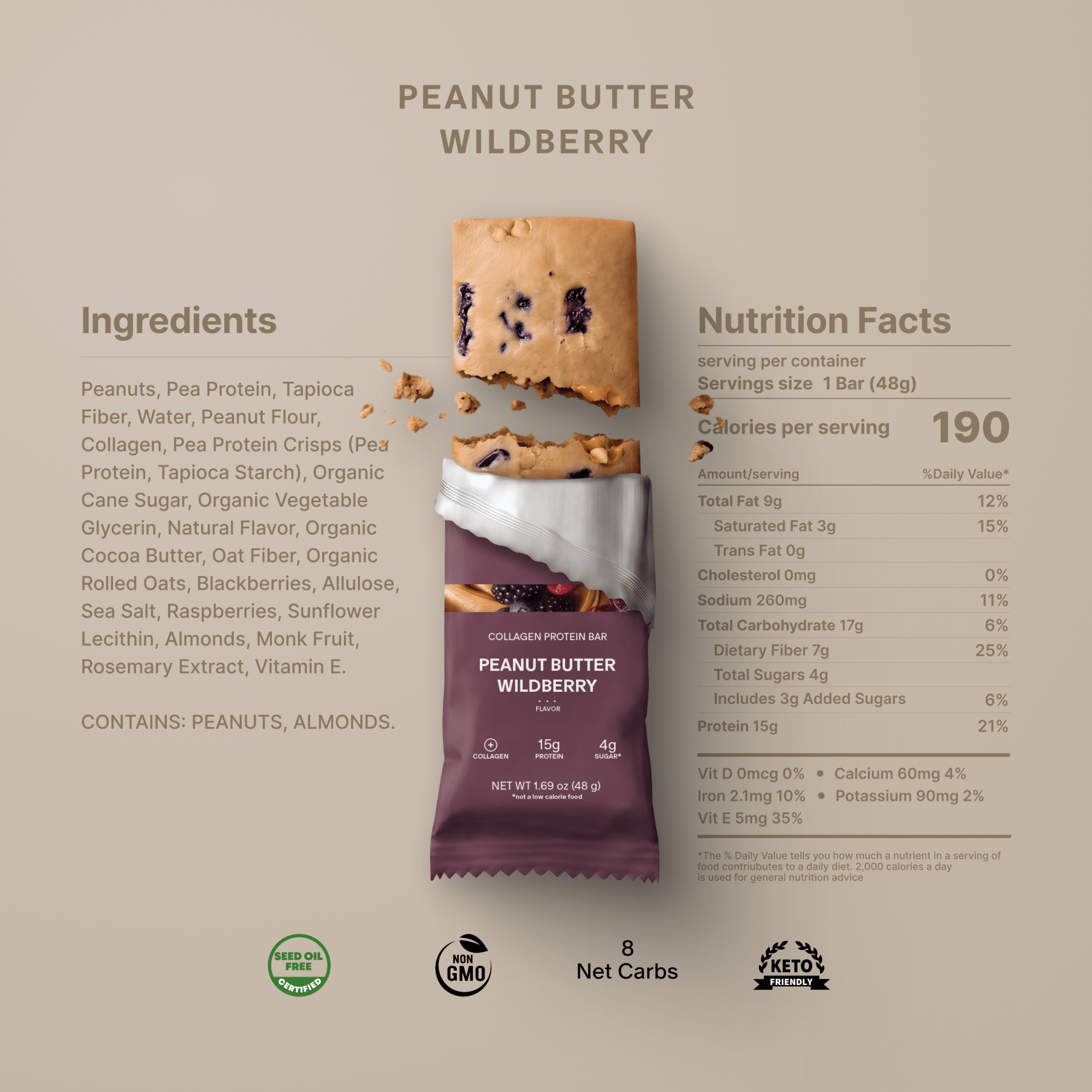 Product Image number 6 for Peanut Butter Wildberry Jam