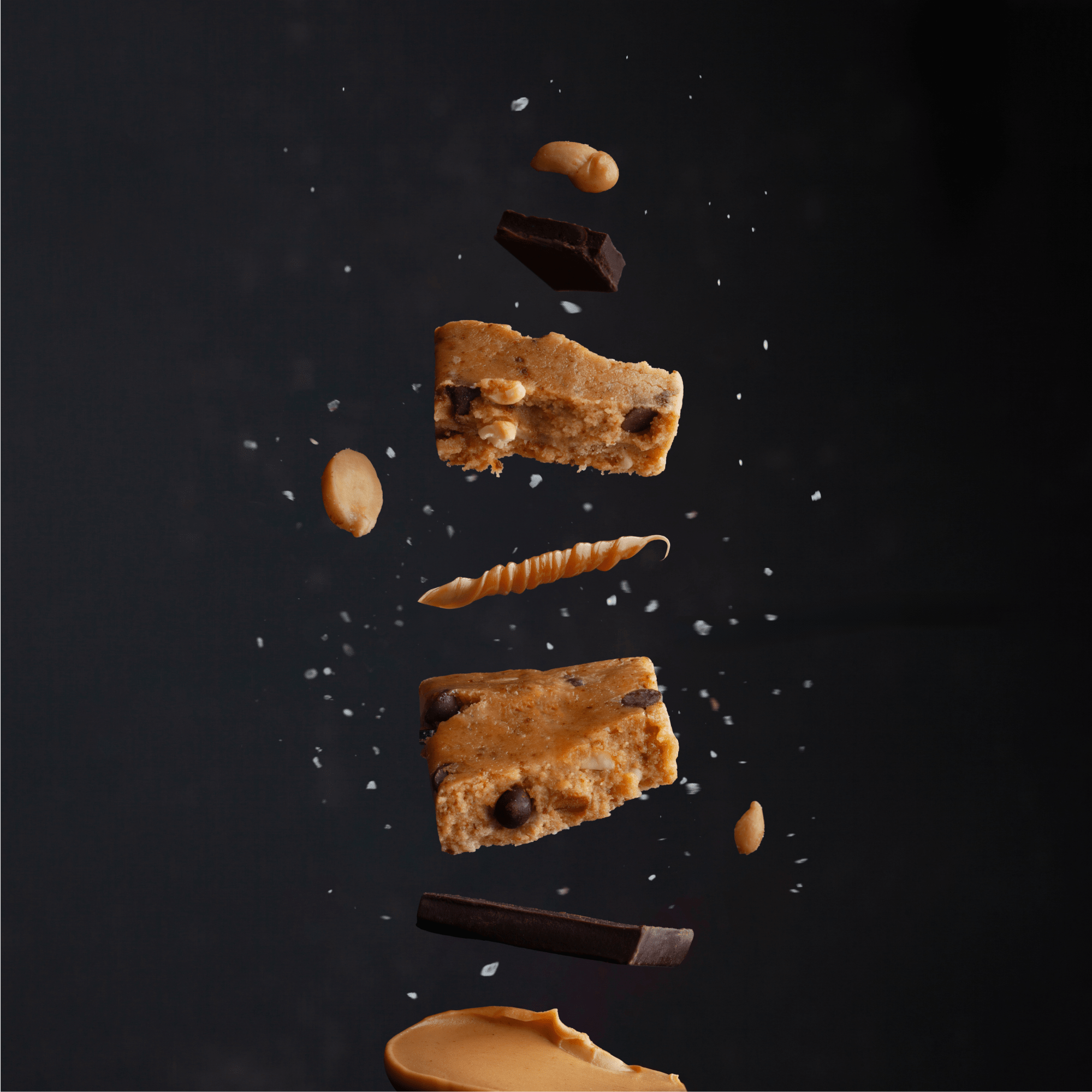 Product Image number 3 for Stars + Honey | The Protein Bar – Cacao Salt Caramel Peanut - All natural ingredients. Gluten Free, Dairy Free, Soy Free and no sugar alcohol sweeteners.