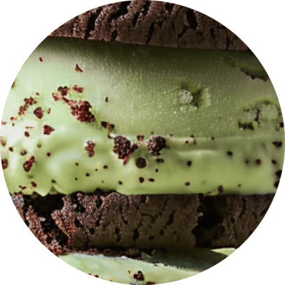 swatch for Mint Cookies and Cream