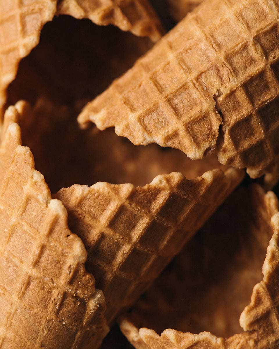Cherry Chocolate Waffle Cone