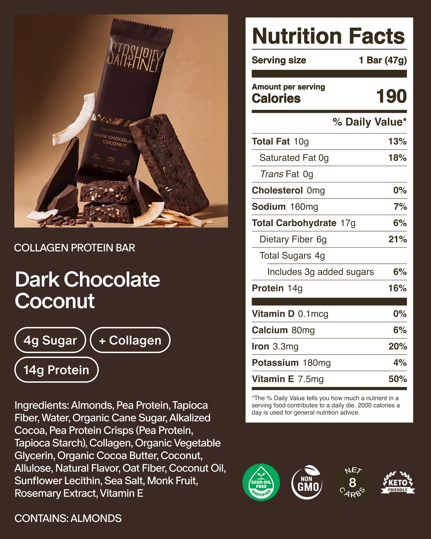 Dark Chocolate Coconut