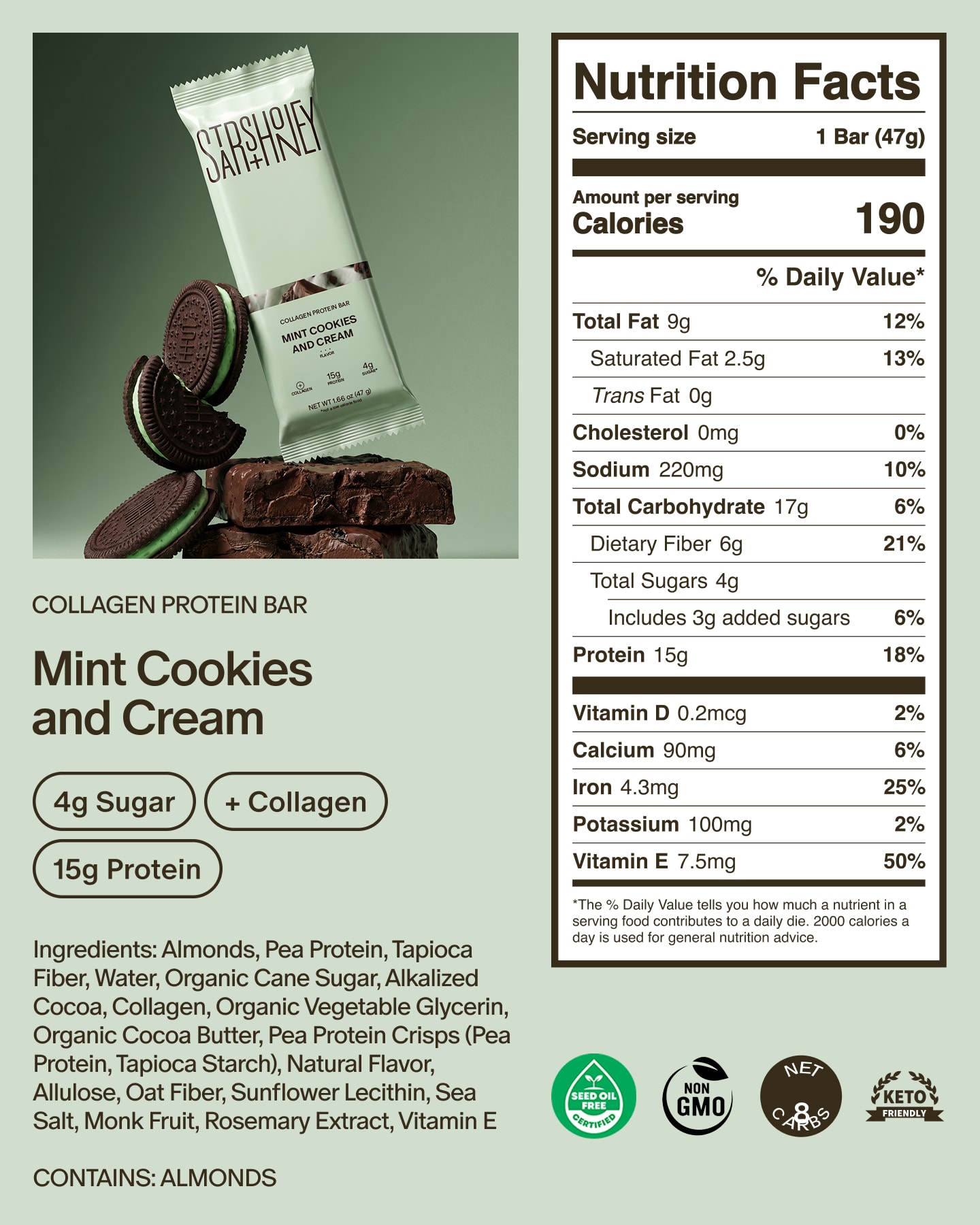 Mint Cookies and Cream