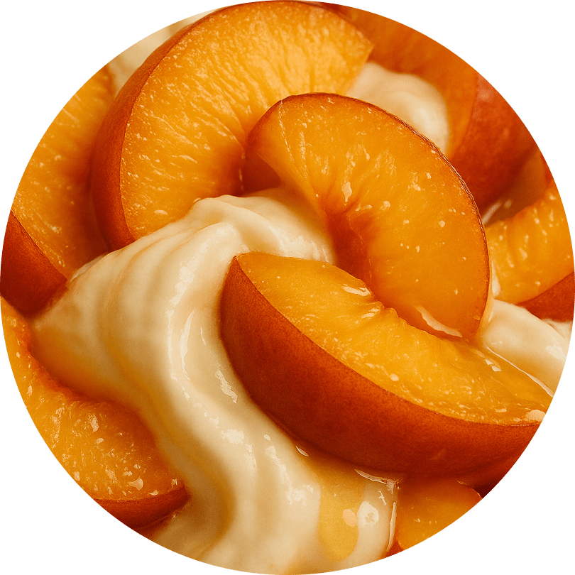 swatch for Peaches and Cream