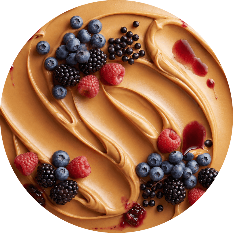 swatch for Peanut Butter Wildberry Jam