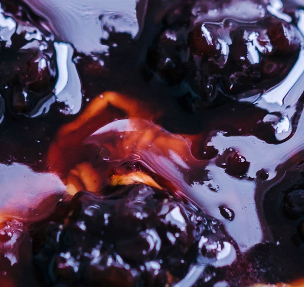 swatch for Peanut Butter Blackberry